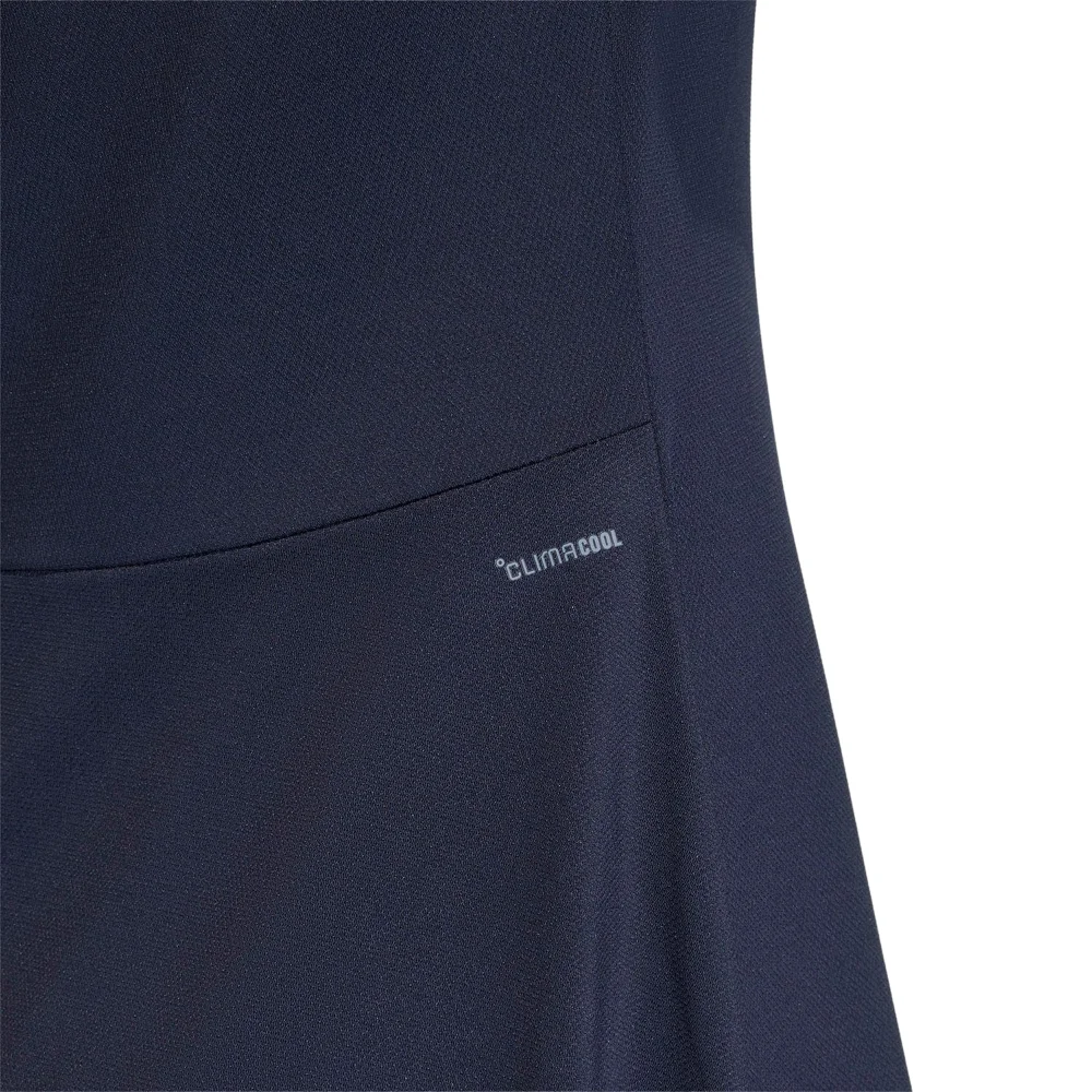 Adidas Heritage Women's Tennis Dress Legend Ink – Retro Mesh Performance Polo Dress - image 6