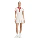 Polo de Ténis Feminino Adidas Heritage Polo Branco Giz – Estilo Retro Climacool - imagem 4