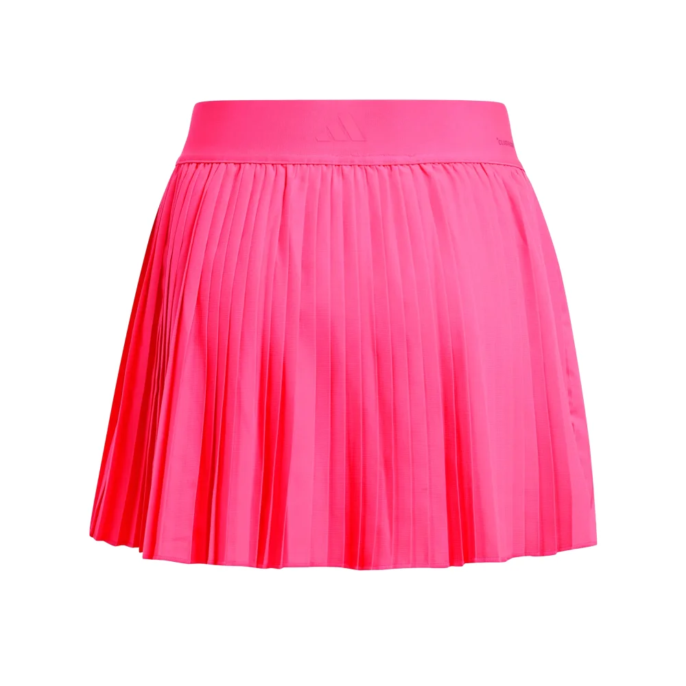 Saia de Padel Adidas Club Pleated Skirt Pink – Vestuário Técnico de Ténis - imagem 4