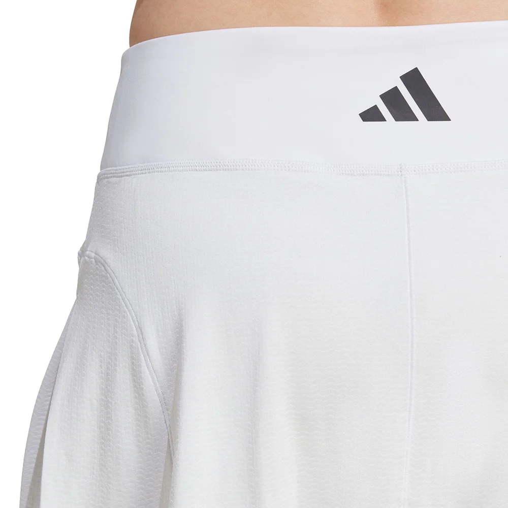 Adidas Match Skirt Women White — Perforated Tennis Skirt - image 5
