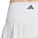 Saia Adidas Match Mulher Branco — Saia de Ténis com Perfuração - imagem 5
