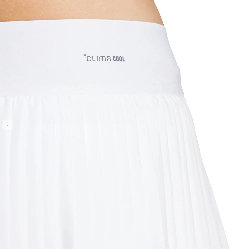 Adidas Club Pleated Skirt White – Women's Tennis & Padel Performance Skirt - image 3
