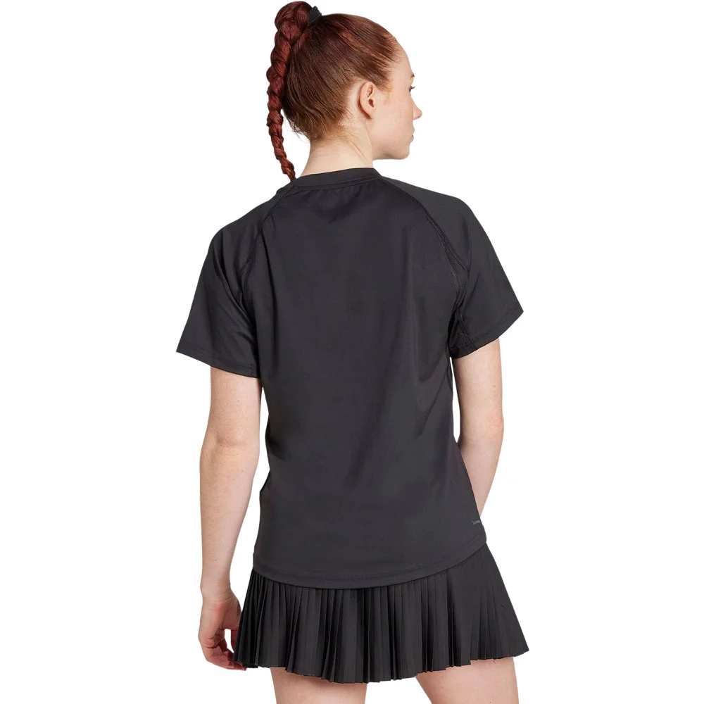 Adidas W Club Women's T-shirt Black – Advanced Padel & Tennis Performance Tee - image 2