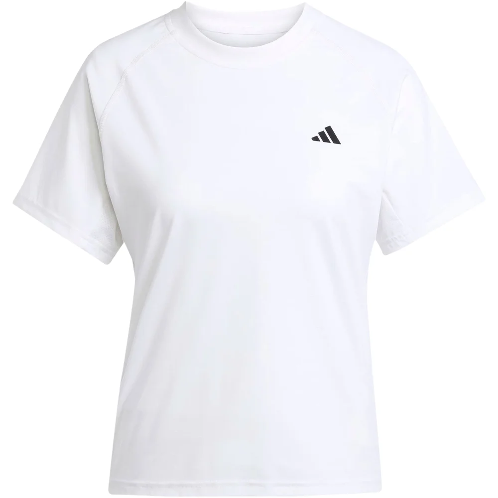Adidas W Club Women's T-shirt White – Minimalist Breathable Racket Sports Tee - image 3