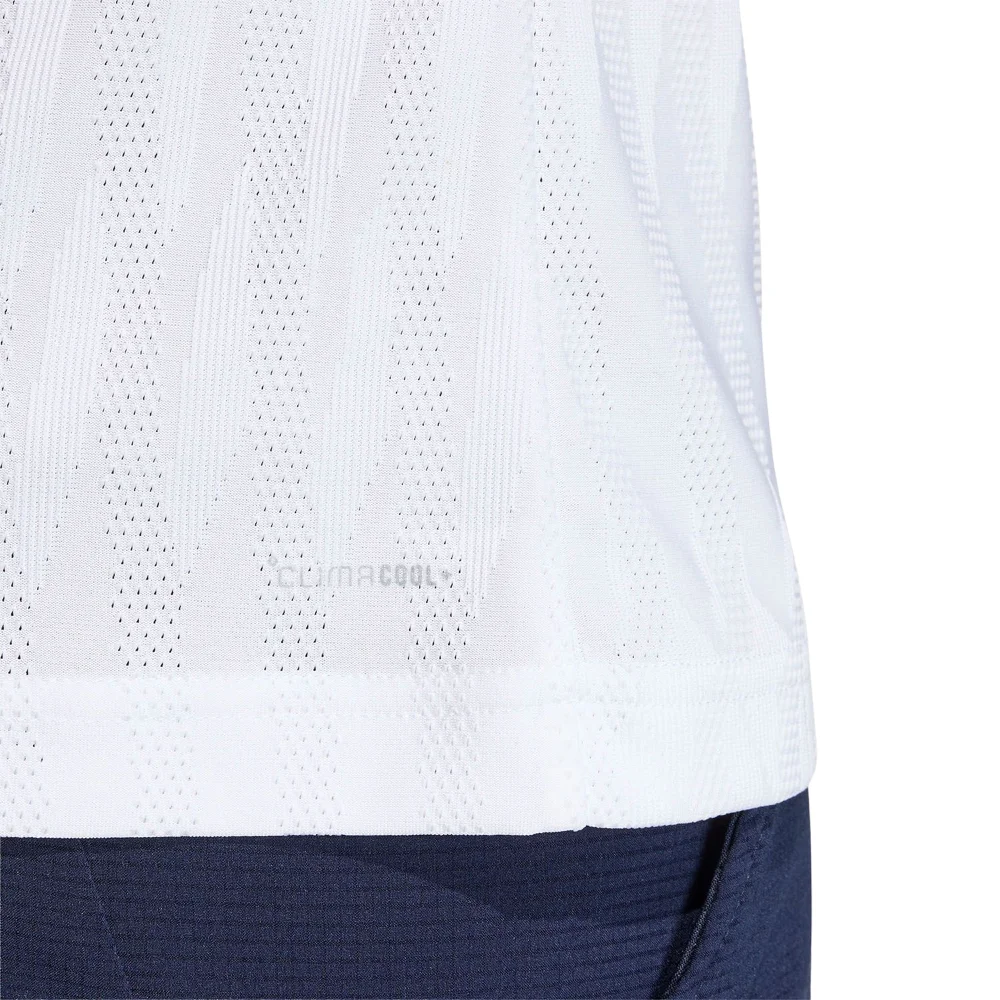 T-shirt de Padel Masculina Adidas FreeLift Airchill Branca – Modelo Profissional - imagem 3