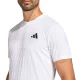 camisola de Padel Masculina Adidas FreeLift Airchill Branca – Modelo Profissional - imagem 5