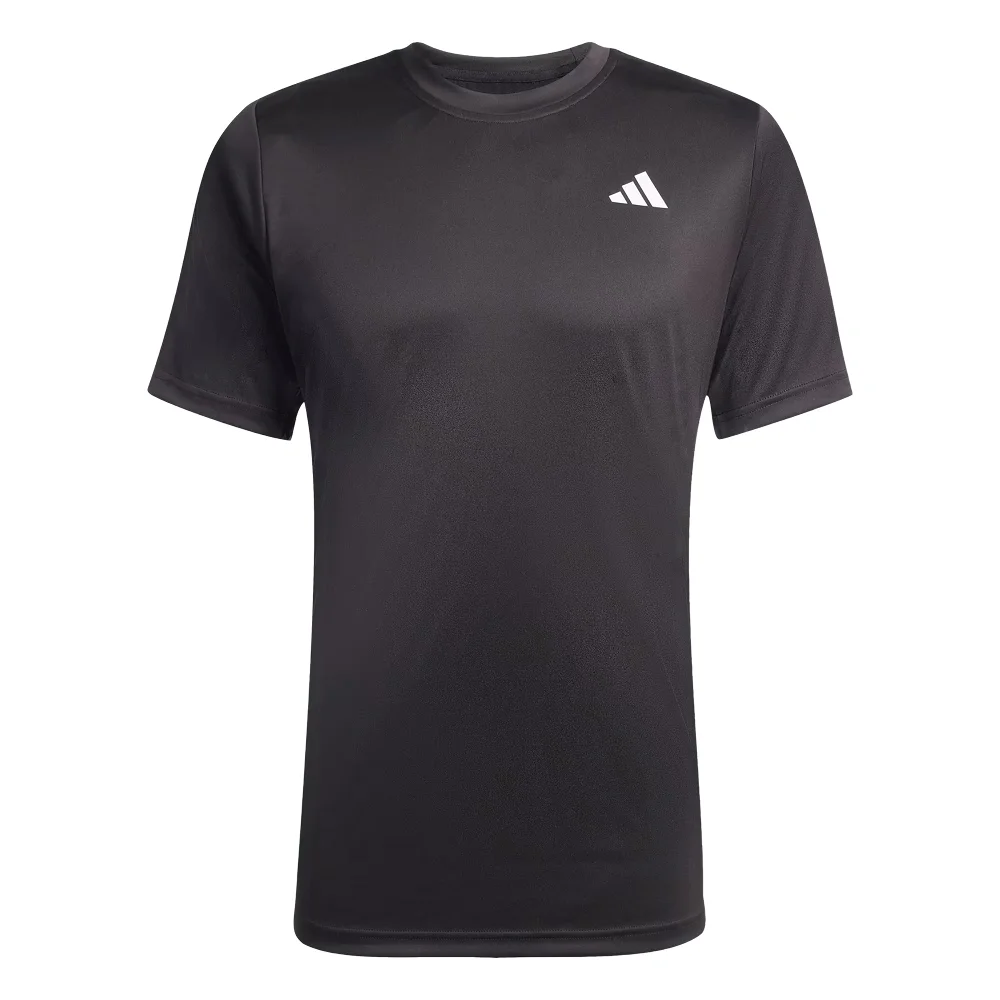 Adidas Club Men's T-shirt Black — Liberdade Total de Movimentos em Campo - imagem 4
