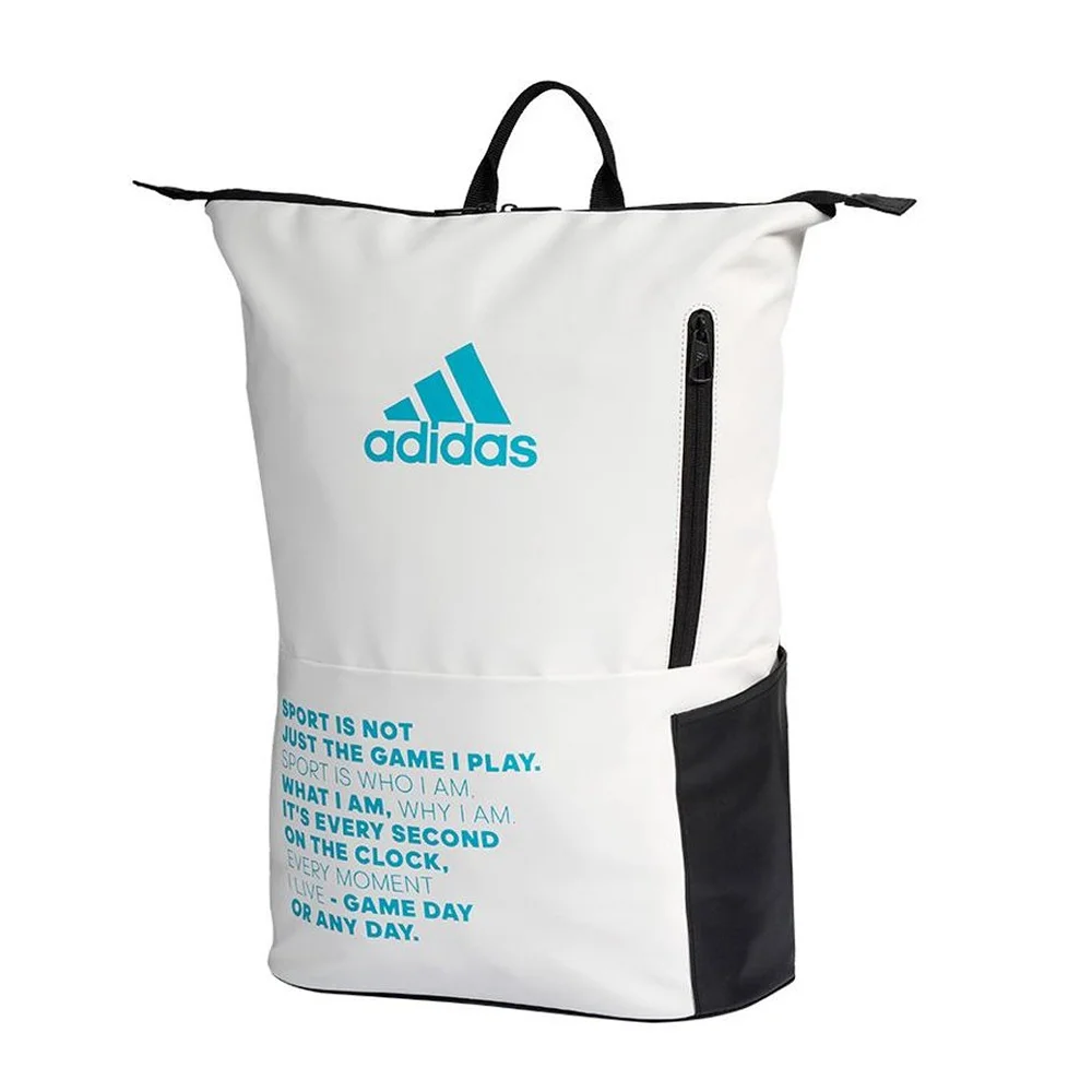Adidas Multigame Backpack White and Blue – mochila conveniente e funcional para padel - imagem 1
