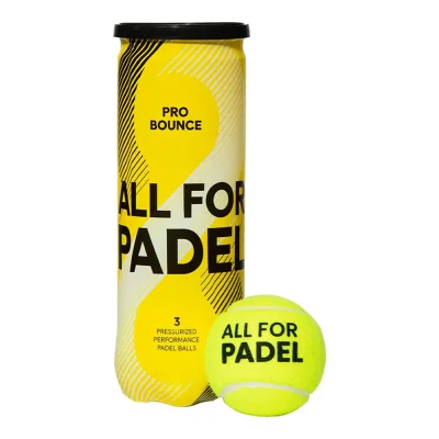 Adidas Pro Bounce Padel Balls – 3-Pack (Consistent & Durable Control Balls)