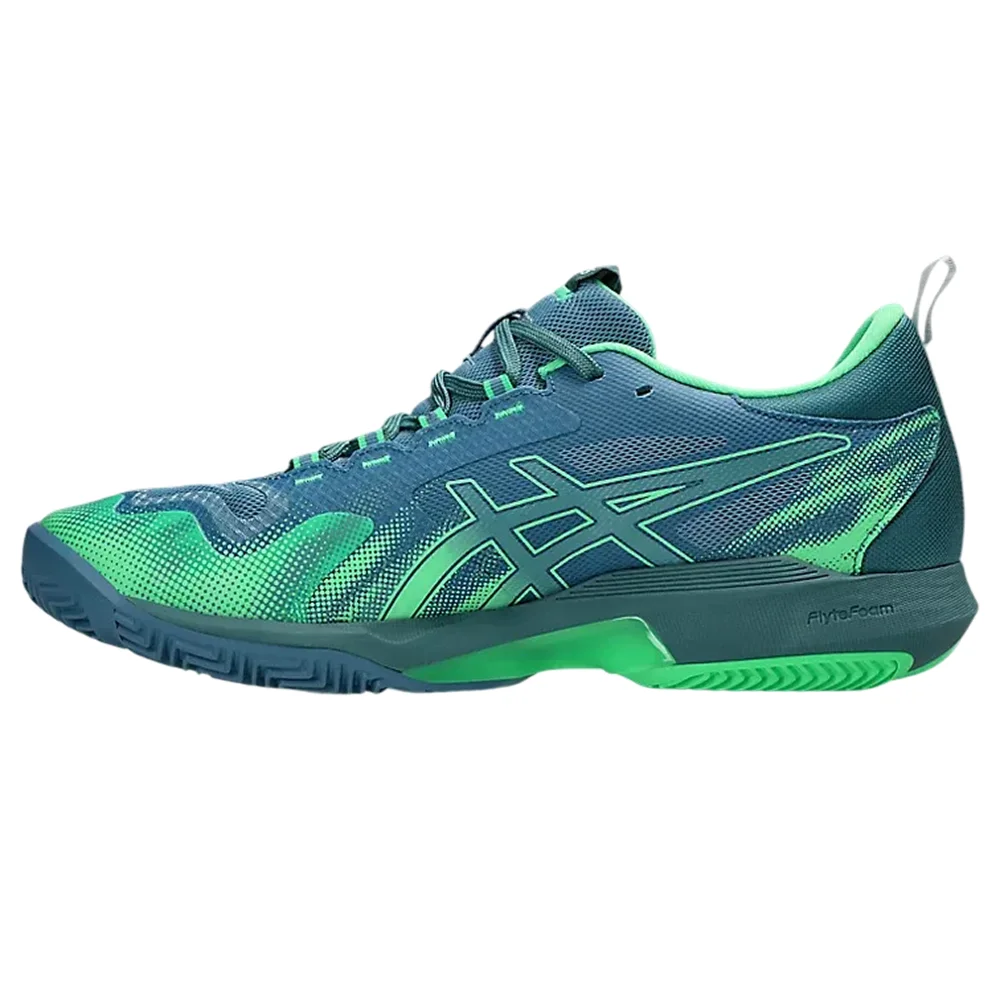Sapatilhas de Padel Asics Sonicsmash FF Men Saba Blue / Vital Green - imagem 4