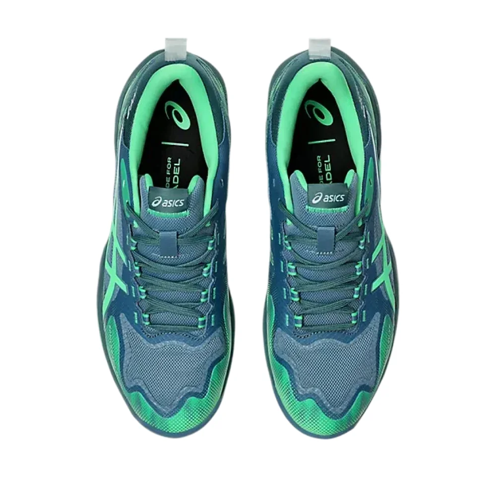 Sapatilhas de Padel Asics Sonicsmash FF Men Saba Blue / Vital Green - imagem 6