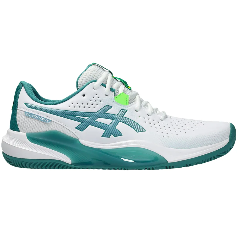 Asics Gel-Challenger 15 Padel Men White Misty Pine — calçado de padel 2026 - imagem 1