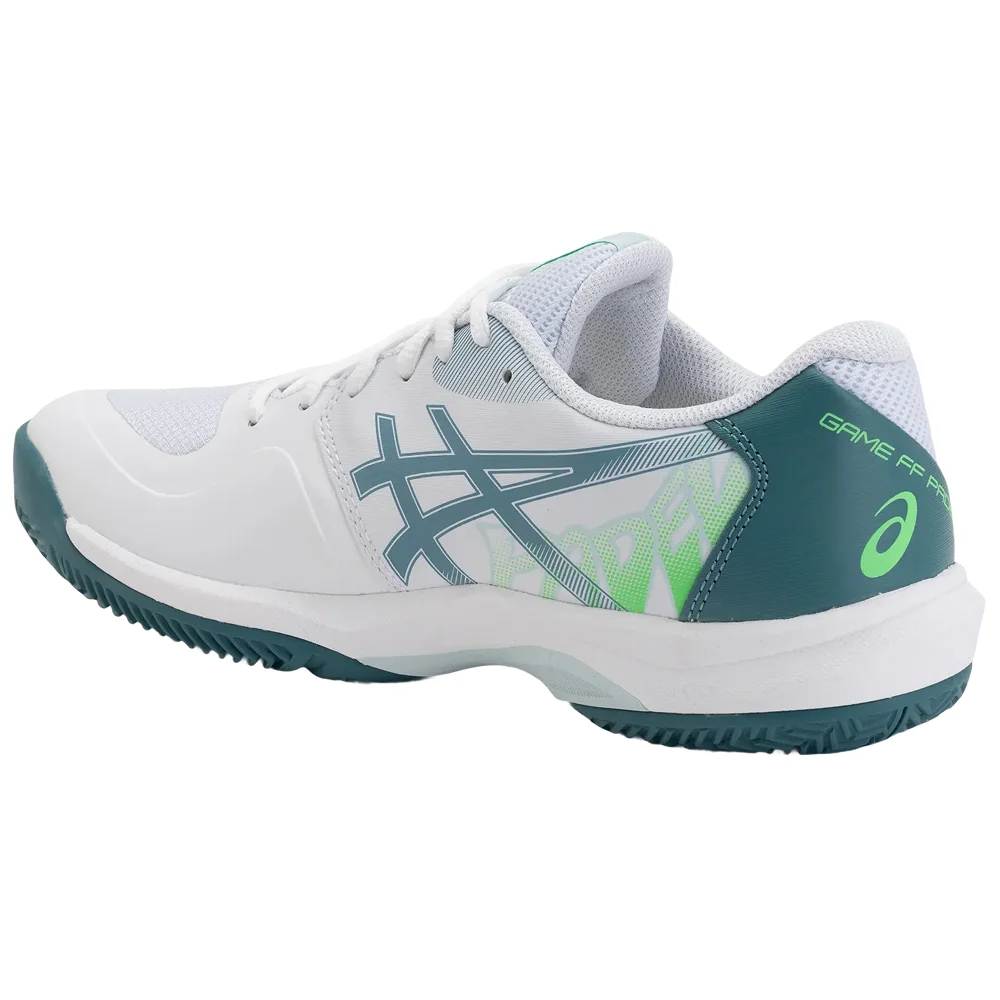 Asics Game FF Padel Men White Misty Pine — control & stability - image 3