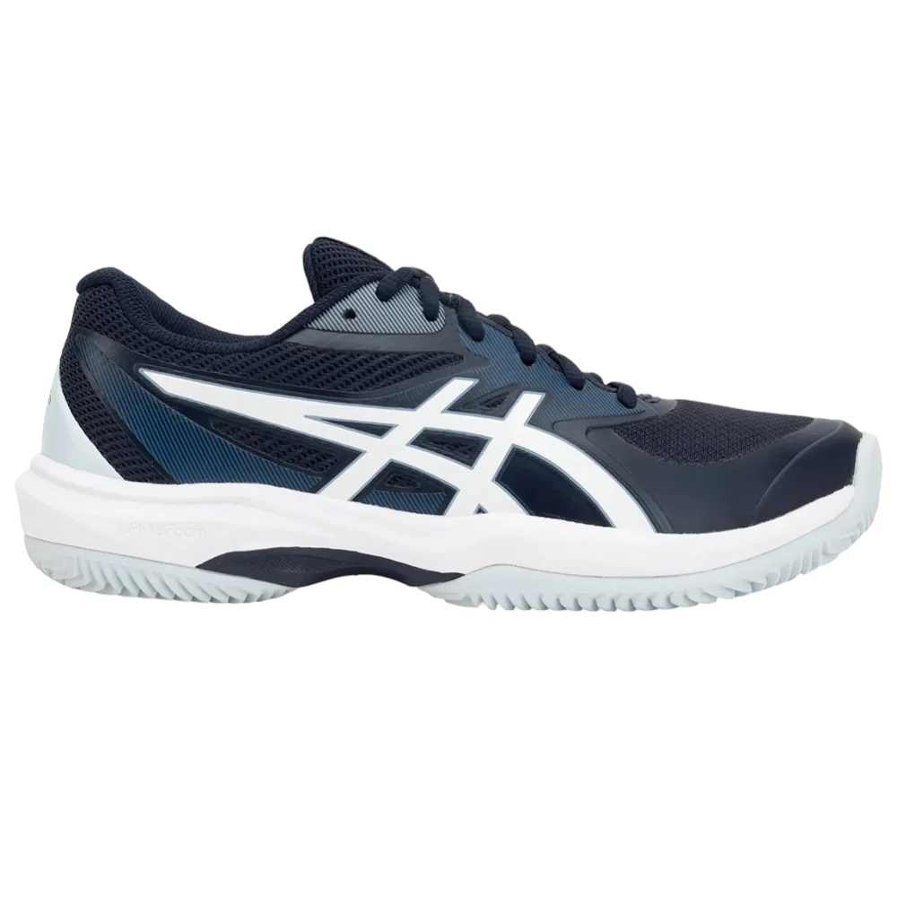 Asics Game FF Clay/Oc Women Midnight White — sapatilhas leves para mulher - imagem 1