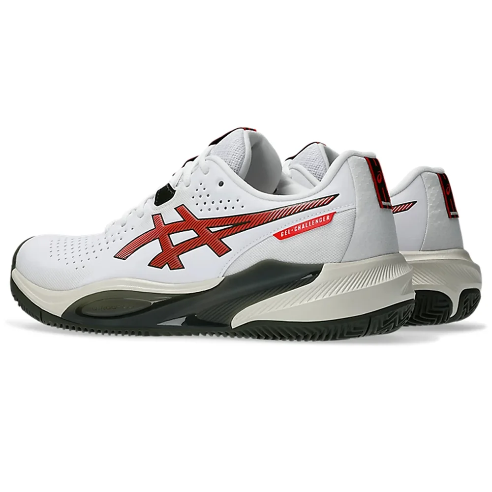 Sapatilhas de Padel Asics Gel-Resolution X Padel Homem White Steel Grey - imagem 5