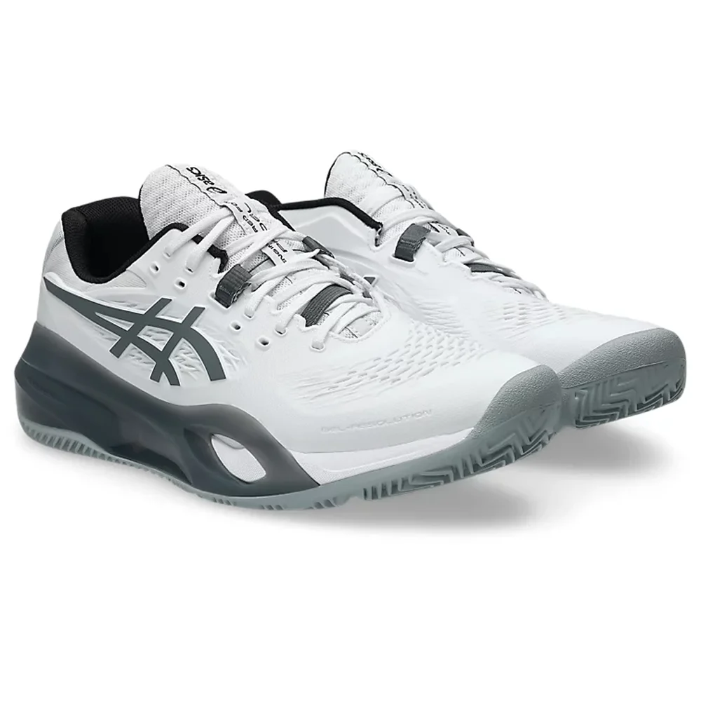 Sapatilhas de Padel Asics Gel-Resolution X Padel Homem White Steel Grey - imagem 2