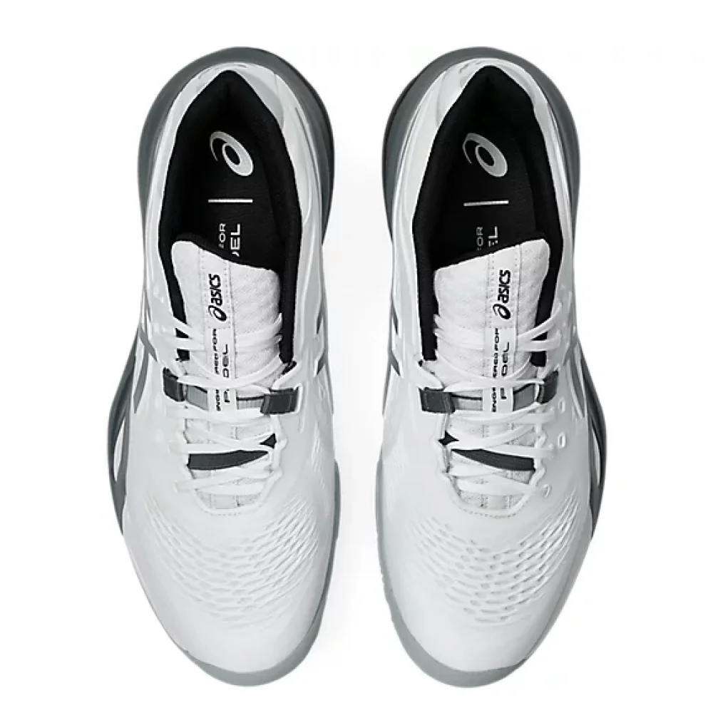 Sapatilhas de Padel Asics Gel-Resolution X Padel Homem White Steel Grey - imagem 6