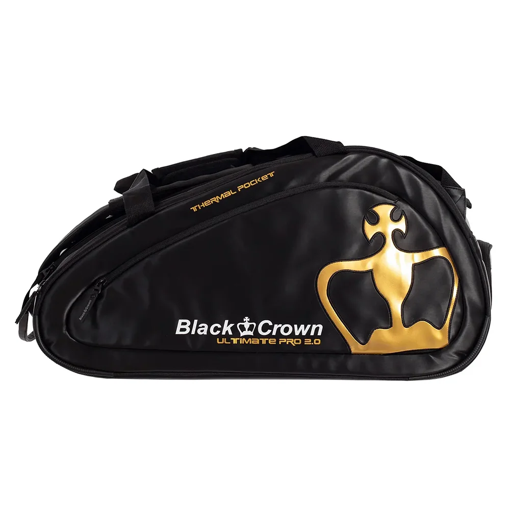 Black Crown Padel Bag Ultimate Pro 2.0 Black Gold – premium series backpack bag - image 1