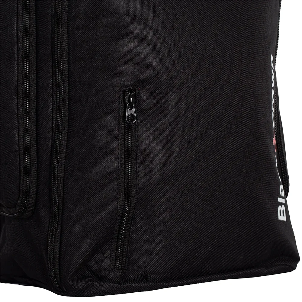 Black Crown Backpack Focus Black Red – mochila compacta de padel com design funcional - imagem 2