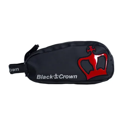 Black Crown Toiletry Bag Miracle Pro Red Metallic