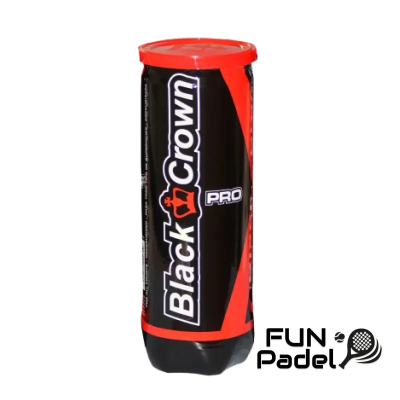 Black Crown PRO Padel Balls – Bolas de padel profissionais (3 unid.) - imagem 3