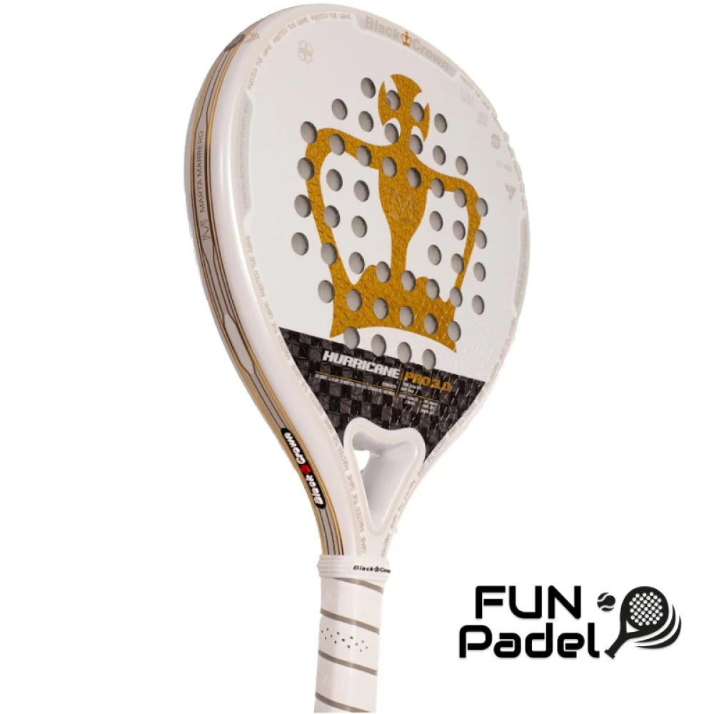 Raquete de Padel Black Crown Hurricane Pro 3.0 Women's – Potência Profissional para Jogadoras Avançadas - imagem 2