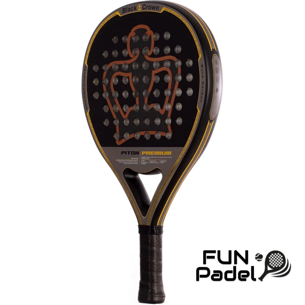 Black Crown Piton Premium 2024 – Raquete de Padel Avançada | Fun Padel - imagem 2