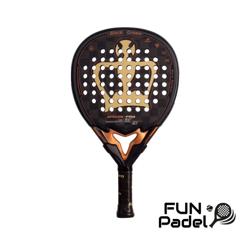Raquete de Padel Black Crown Special Pro – Potência e Controlo para Jogadores Avançados - imagem 1