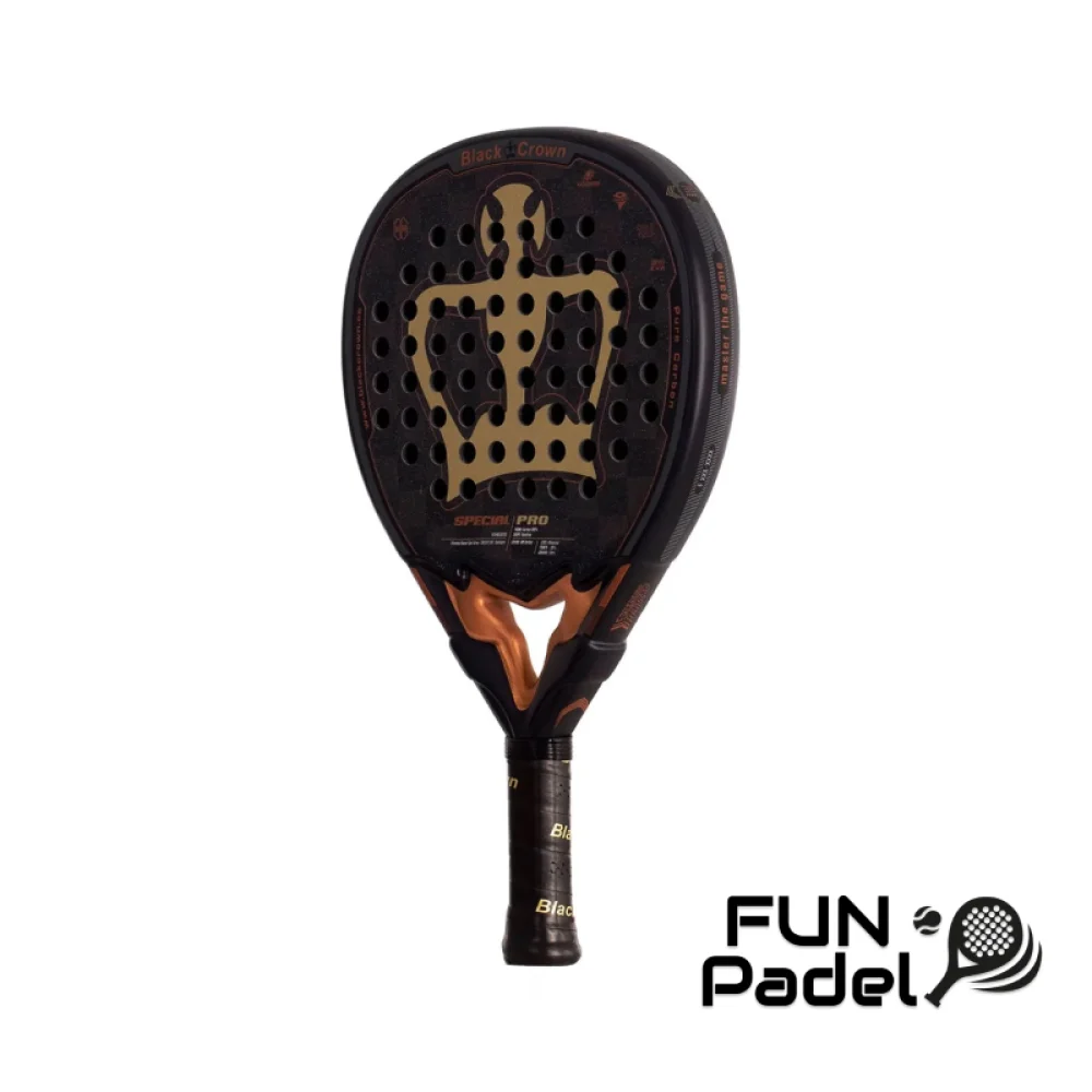 Raquete de Padel Black Crown Special Pro – Potência e Controlo para Jogadores Avançados - imagem 3