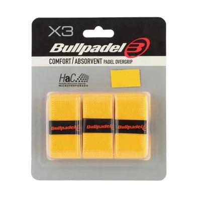 Bullpadel GB-1201 Overgrip Yellow x3
