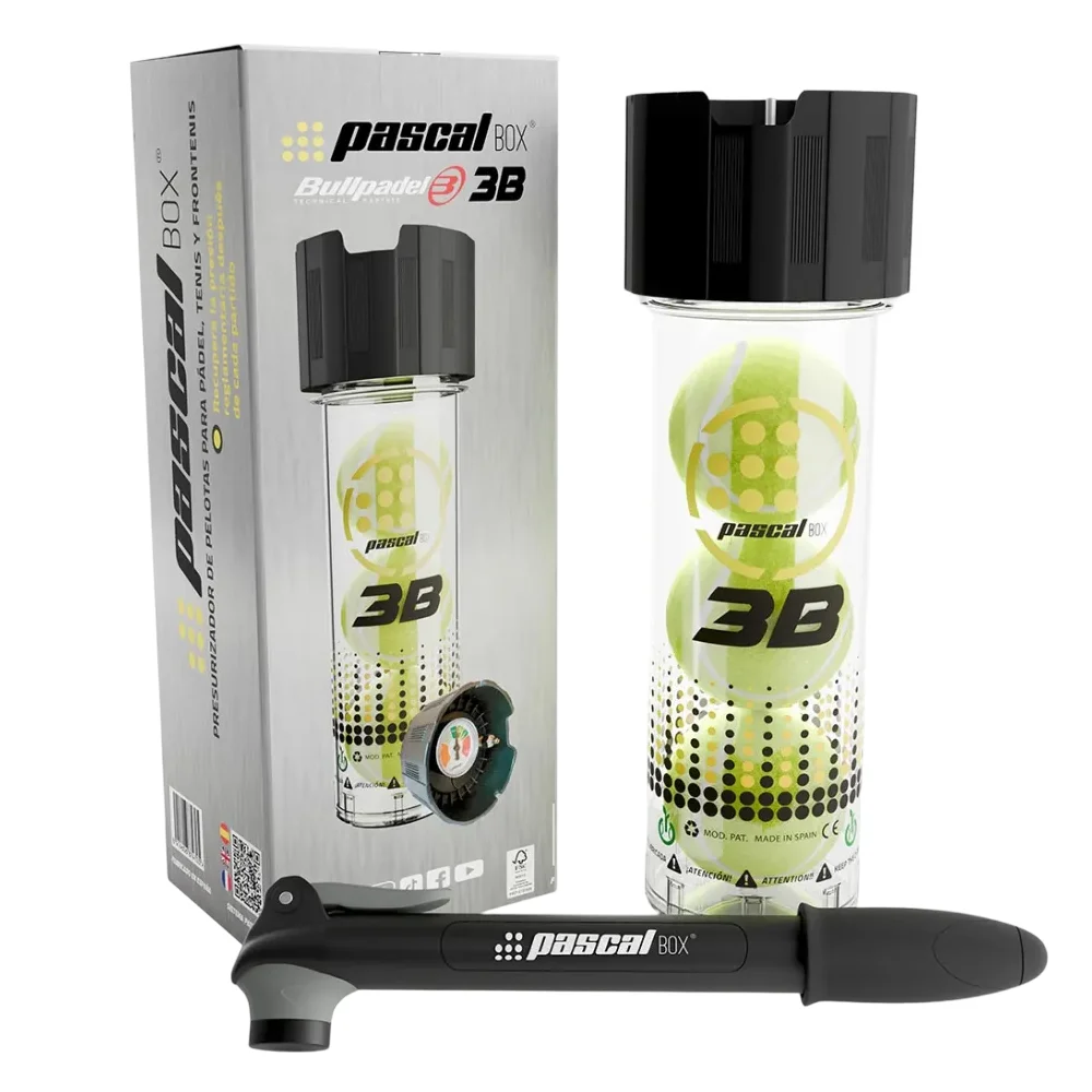Bullpadel Pascal Box 3B – Professional Ball Pressurizer - image 4