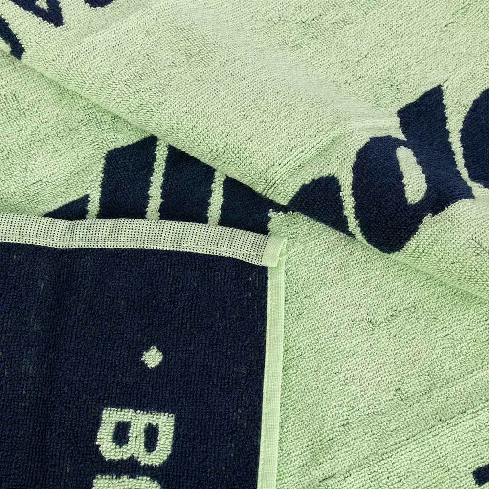 Bullpadel BPTOWEL26 Green 2026 – large towel for shower and sports - image 3