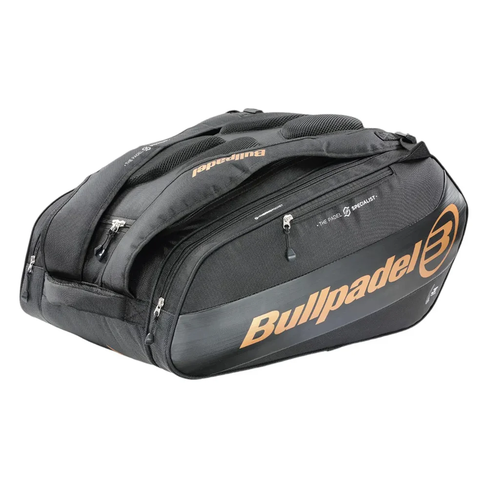 Bullpadel Vertex Black — durable sports padel bag with large capacity - image 1