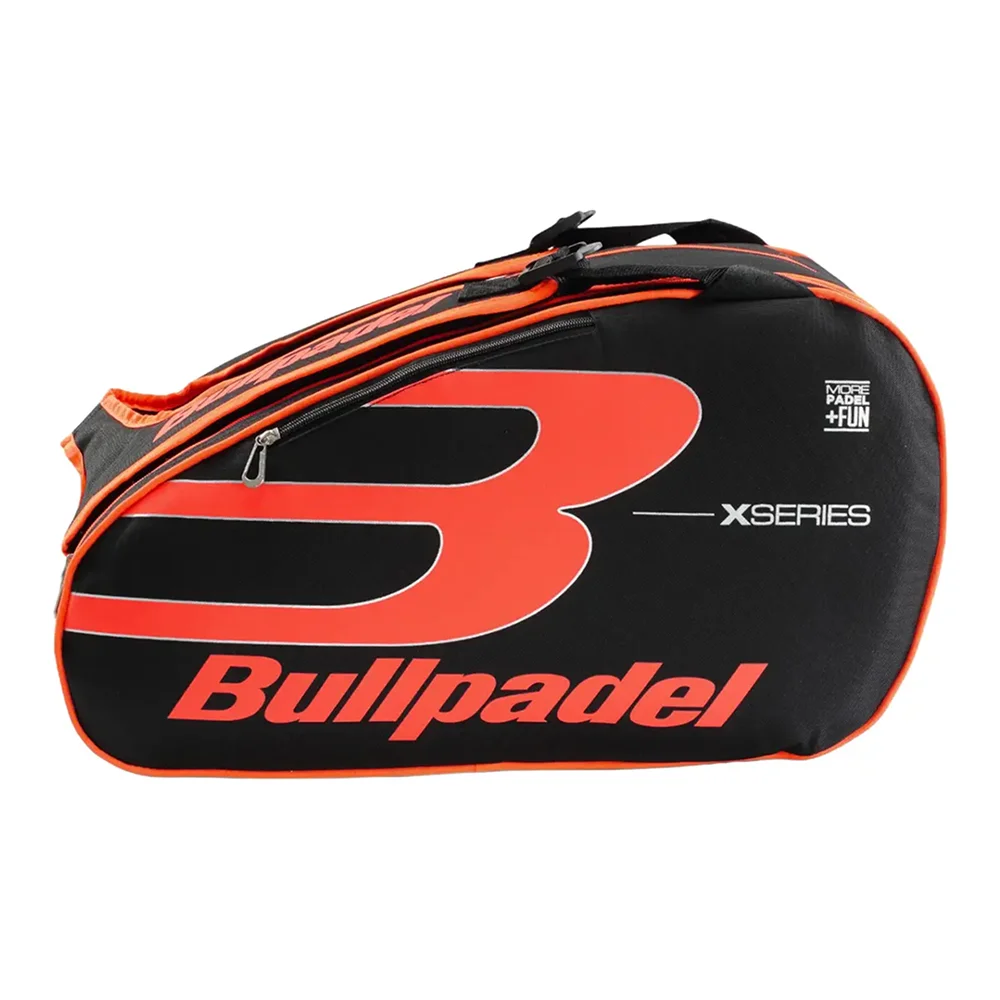 Bullpadel Xseries Orange – vibrant style with racket protection - image 1