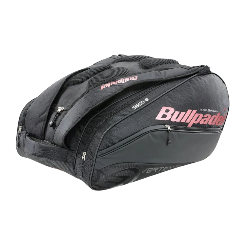 Bullpadel Sports Bag Vertex Black Pink – big capacity and thermal protection for 4 rackets - image 2