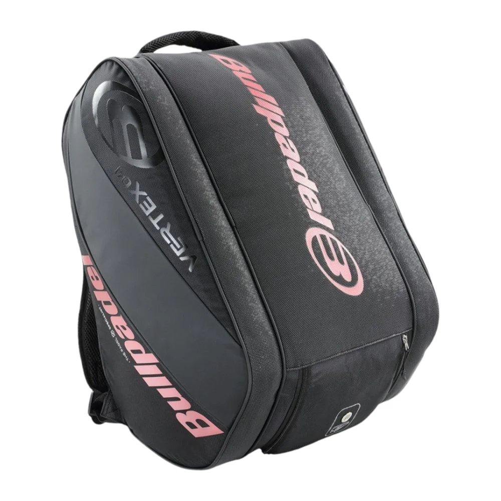 Bullpadel Sports Bag Vertex Black Pink – big capacity and thermal protection for 4 rackets - image 4