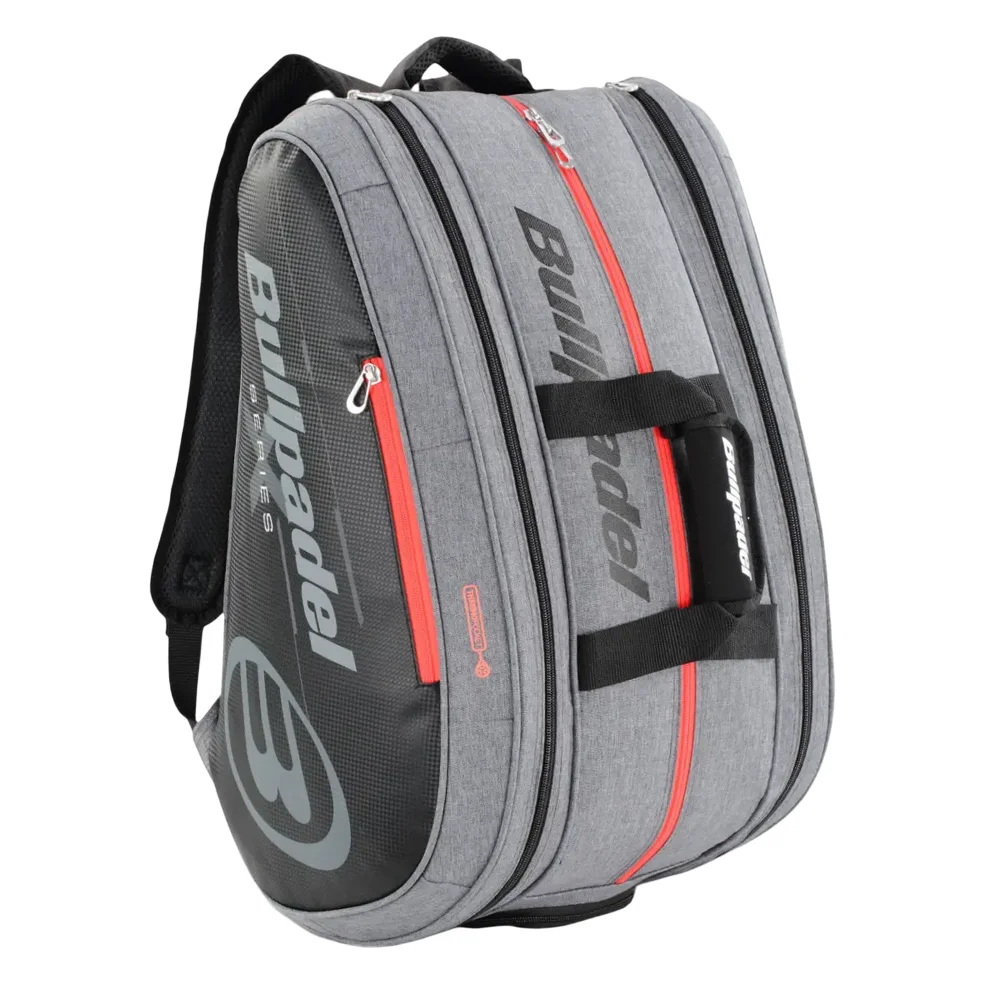 Bullpadel padelbag Avant S Gray – durable padel bag with 2 thermal compartments - image 3