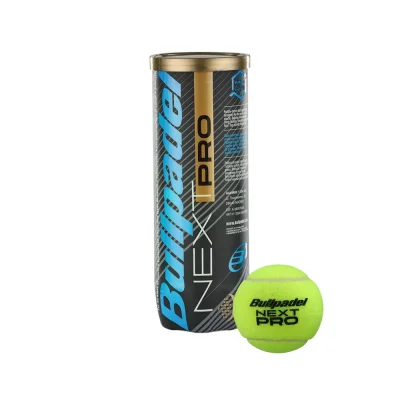 Bullpadel BP FIP Next Pro Padel Balls – 3-Pack (Official FIP Match Balls)