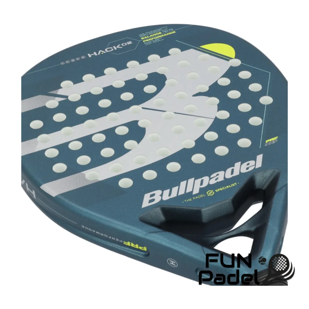Bullpadel Hack 02 PRF 2024 – Raquete de Padel de Alto Desempenho para Jogadores Avançados - imagem 6