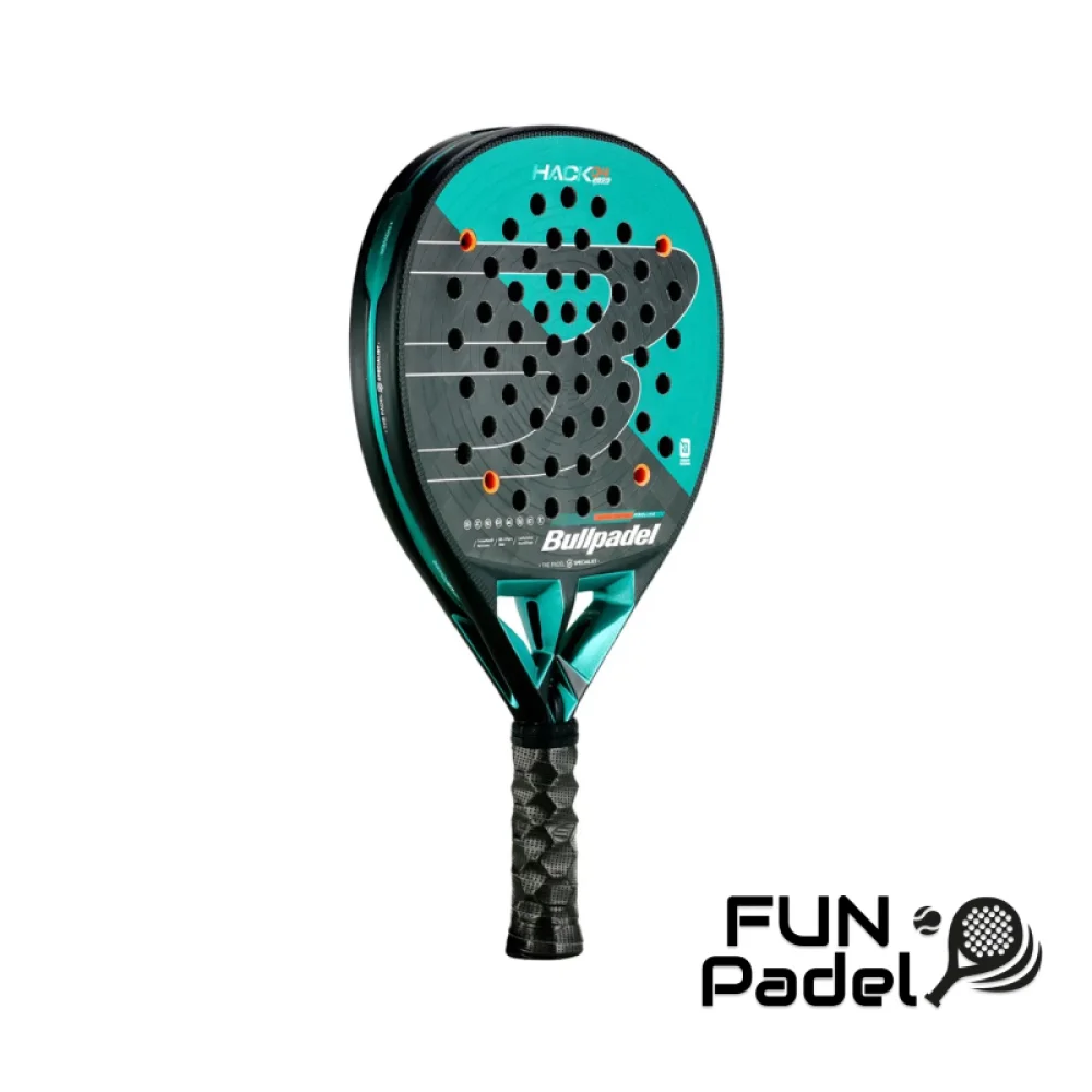 Bullpadel Hack 04 Hybrid 25 – Raquete de Padel Profissional com Potência e Controlo - imagem 2