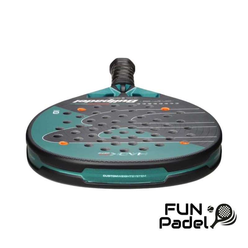 Bullpadel Hack 04 Hybrid 25 – Raquete de Padel Profissional com Potência e Controlo - imagem 4