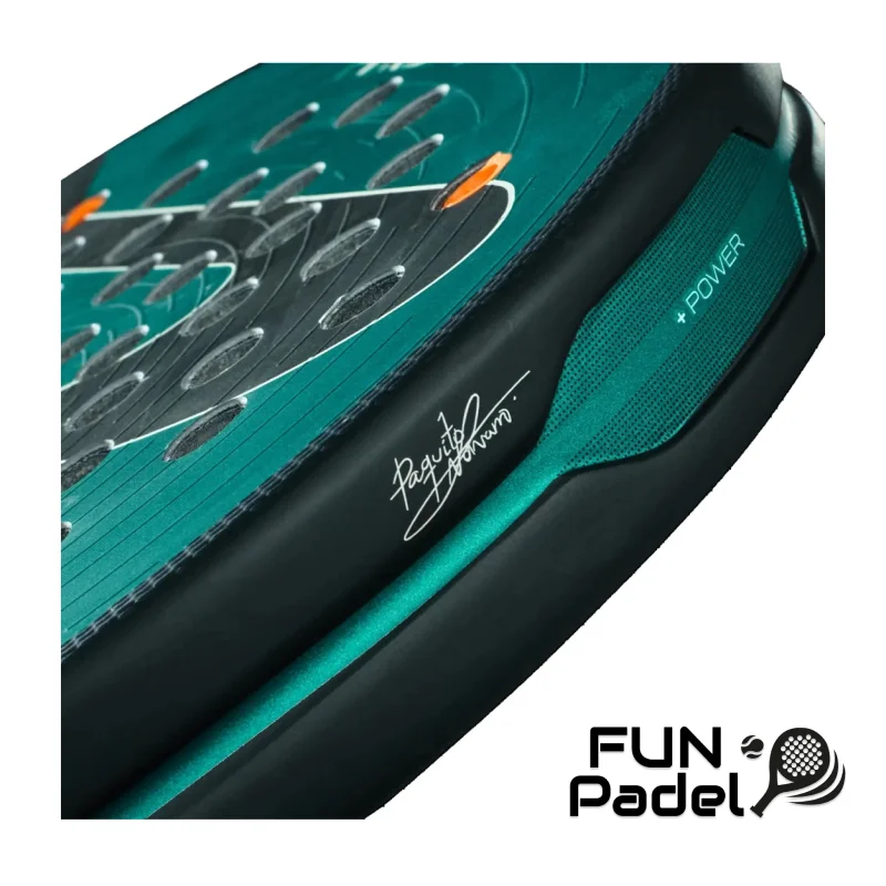 Bullpadel Hack 04 Hybrid 25 – Raquete de Padel Profissional com Potência e Controlo - imagem 5