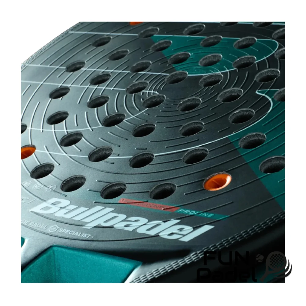 Bullpadel Hack 04 Hybrid 25 – Raquete de Padel Profissional com Potência e Controlo - imagem 7