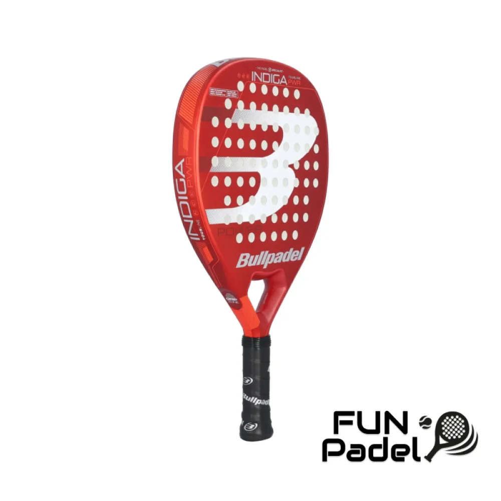 Bullpadel Indiga Pwr 2024 – Raquete Leve em Forma de Diamante para Potência e Controlo - imagem 2