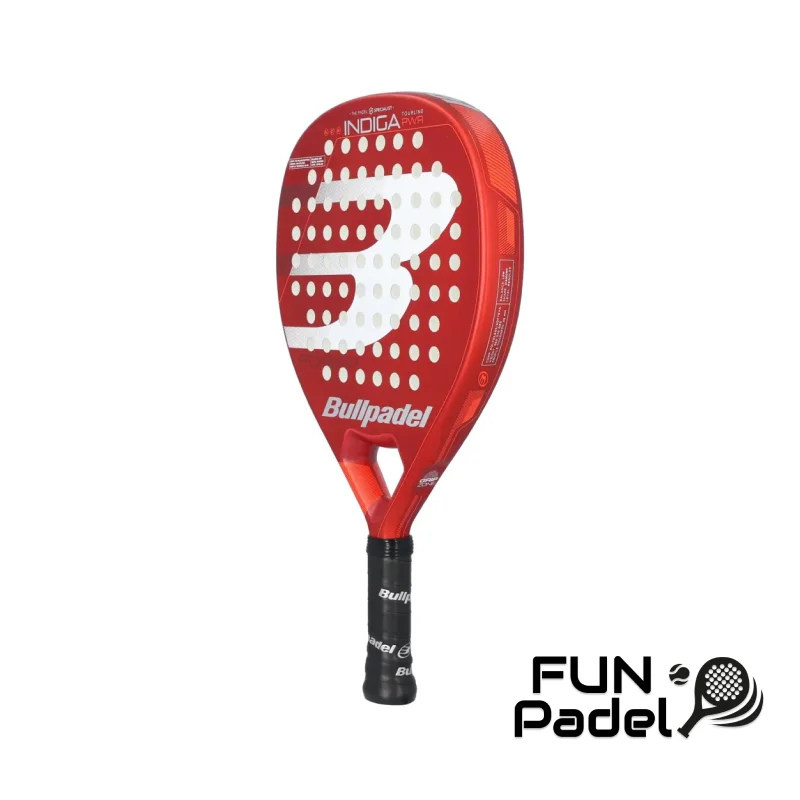 Bullpadel Indiga Pwr 2024 – Raquete Leve em Forma de Diamante para Potência e Controlo - imagem 3
