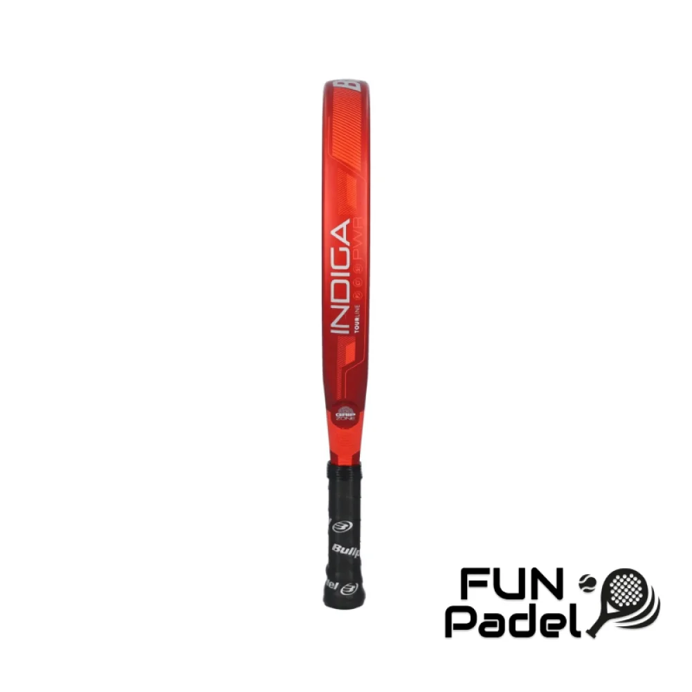 Bullpadel Indiga Pwr 2024 – Raquete Leve em Forma de Diamante para Potência e Controlo - imagem 4