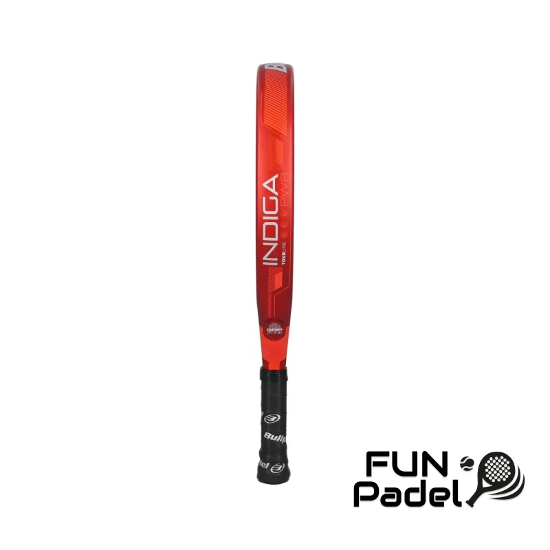 Bullpadel Indiga Pwr 2024 – Raquete Leve em Forma de Diamante para Potência e Controlo - imagem 4