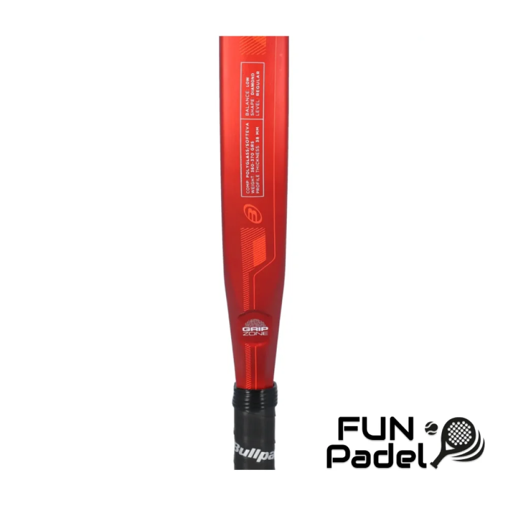 Bullpadel Indiga Pwr 2024 – Raquete Leve em Forma de Diamante para Potência e Controlo - imagem 7