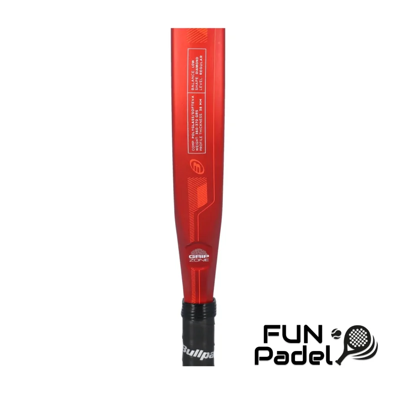 Bullpadel Indiga Pwr 2024 – Raquete Leve em Forma de Diamante para Potência e Controlo - imagem 7