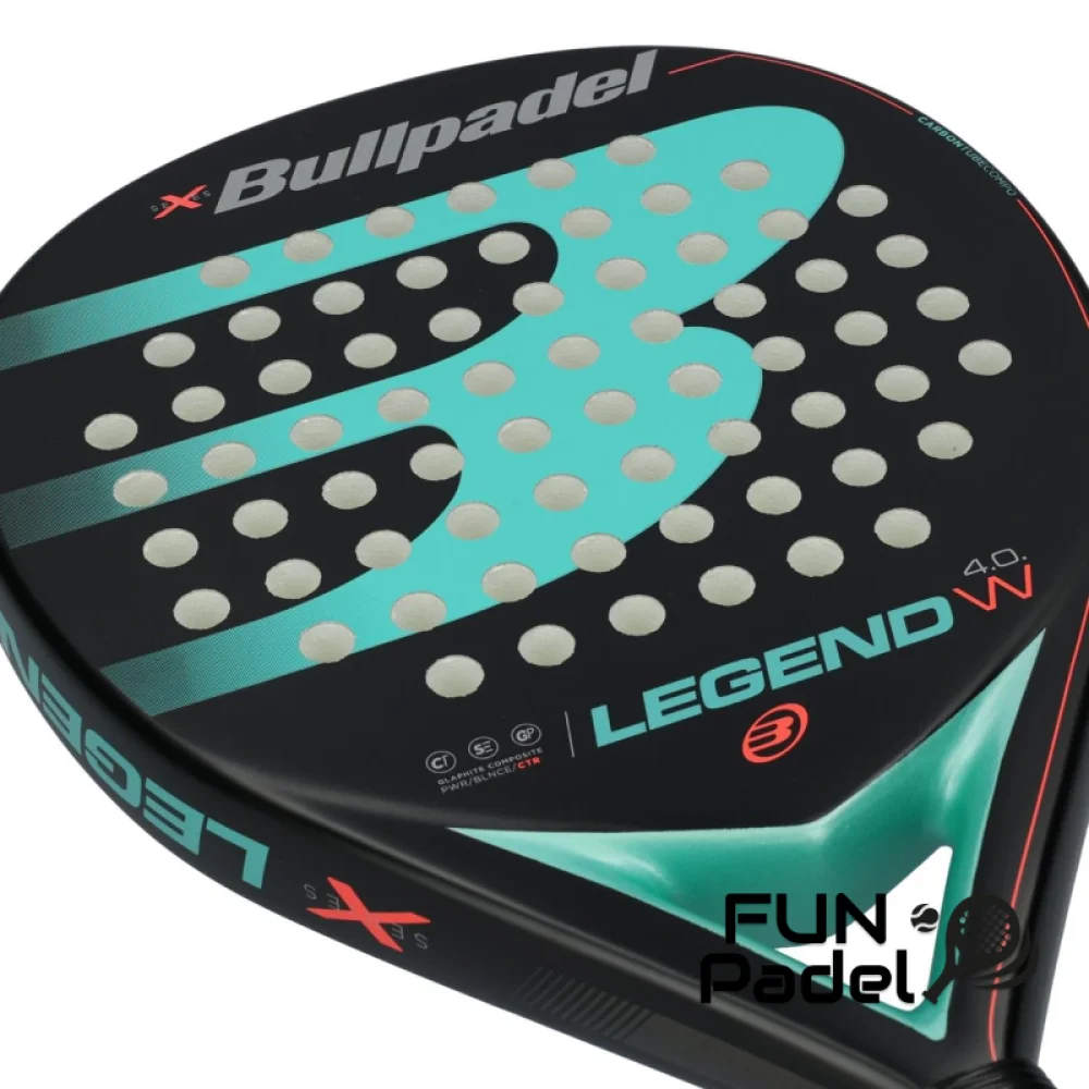 Bullpadel Legend 4.0 Woman – Raquete de Padel Premium | Fun Padel - imagem 4